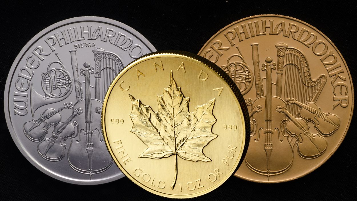 Die größte Münze der Welt aus Gold und Silber